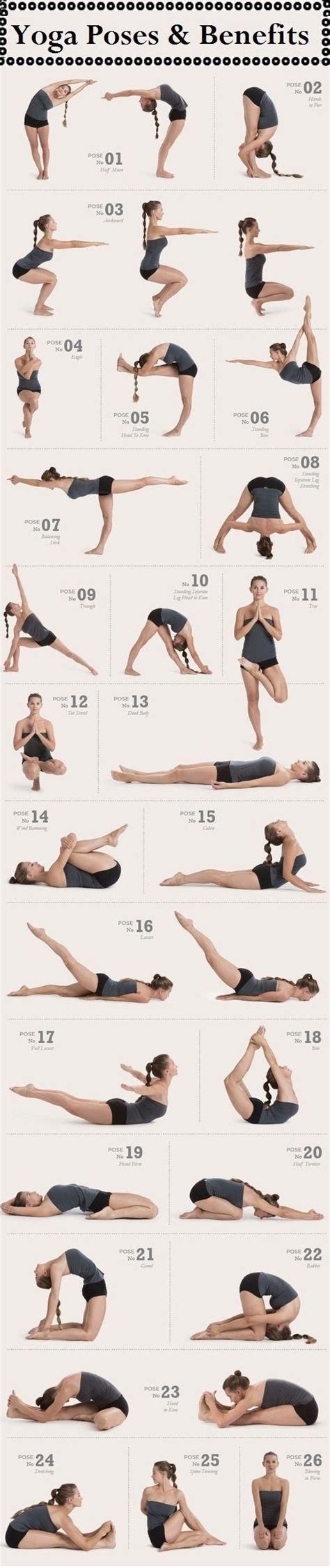 These 17 yoga poses for beginners are the best way to get started! Yoga Poses And Benefits Pictures, Photos, and Images for ...