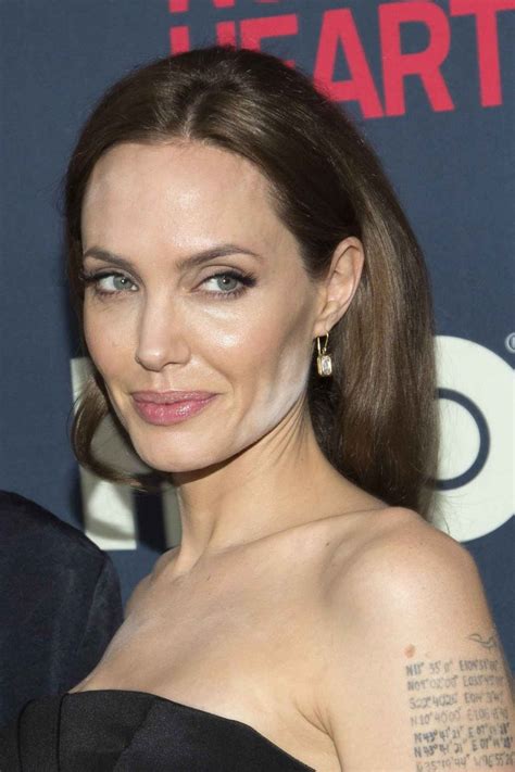 Angelina Jolie Wearing Saint Laurent Dress At The Normal Heart Premiere In New York City