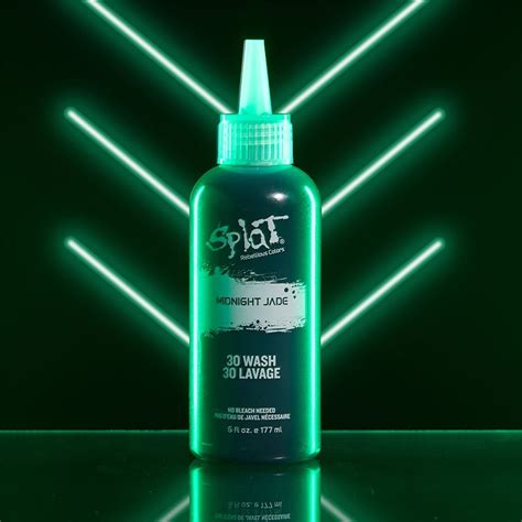 Buy Splat Midnight Jade Hair Color Semi Permanent Bleach Free Green