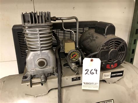 Sears Craftsman 5 Hp Air Compressor 30 Gallon Tank 125 Max Psi Two