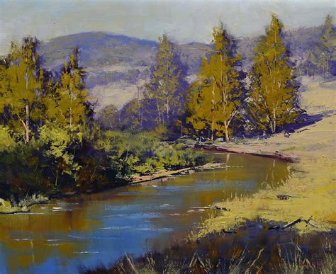Coxs River Bend By Graham Gercken Paintings For Sale Bluethumb