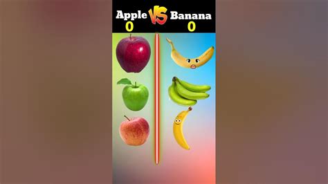 Apple Vs Banana Shorts Youtube
