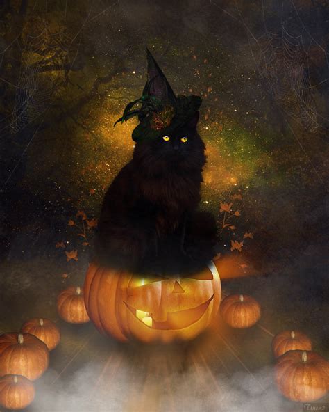 Halloween Cat By Tinca2 On Deviantart