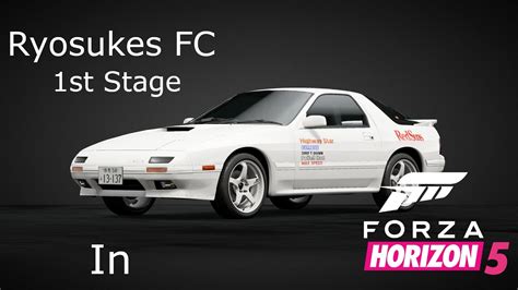 Making Ryosuke Takahashi S Mazda Rx Fc S In Forza Horizon St