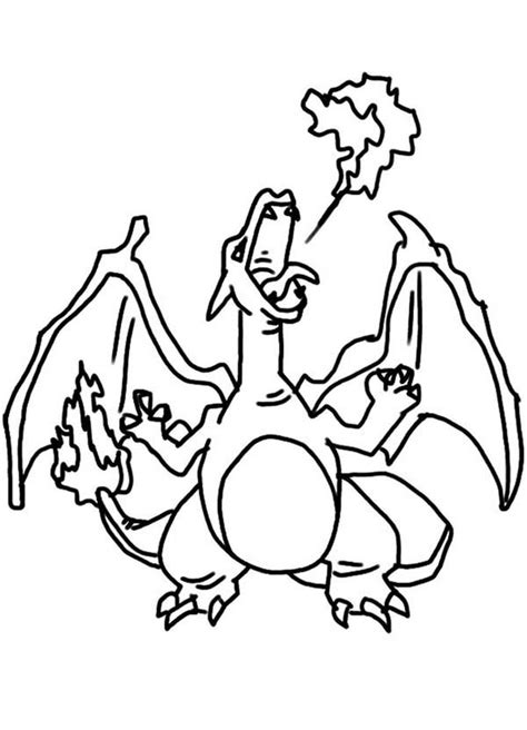 Charizard coloring pages to download and print for free. Charizard coloring pages to download and print for free