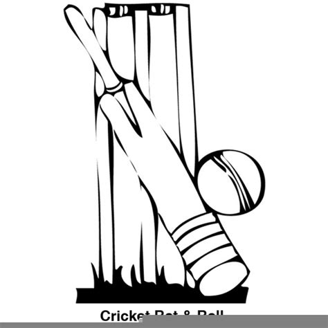 Cricket Bat Ball Clipart Free Images At Vector Clip Art