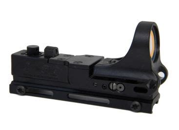 The railway sight quickly attaches to weaver and picatinny rail style scope mounts. C-MORE Tactical Railway Red Dot Sight w/ Click Switch ...