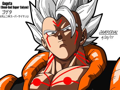 Gogeta Omni God Super Saiyan By Jamperialart Anime Dragon Ball