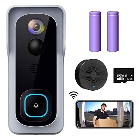 Wifi Video Doorbell Camera Xtu Wireless Doorbell Camera With Chime