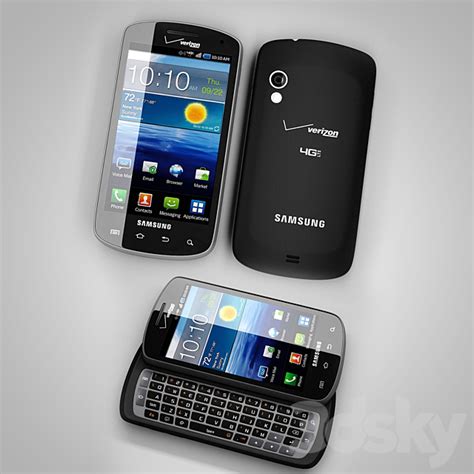 Samsung Stratosphere Phones 3d Models