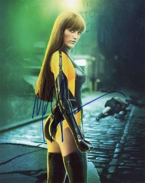 Malin Akerman The Watchmen In Person Signed Photo Etsy Celebrity