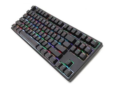 Jual Mechanical Keyboard Ducky One TKL RGB LED Brown Cherry MX Baru Keyboard Komputer Laptop