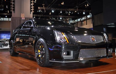 Chicago 2011 Cadillac Cts V Coupe Black Diamond Edition Is Fashionably