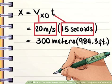 How To Calculate The Distance Traveled By An Object Using