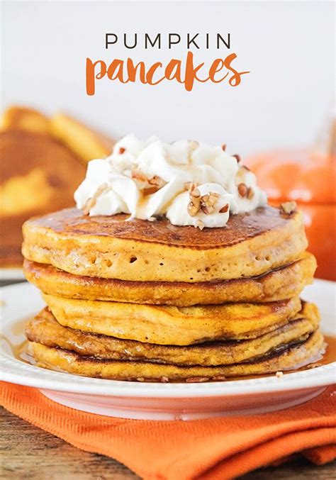 The Best Pumpkin Pancakes Recipe Recipe Pumpkin Pancakes Easy