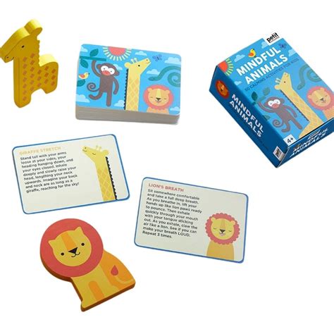 Mindful Animal Cards Educational Toys