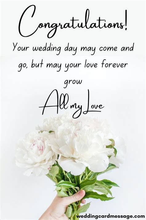 Wedding Congratulations Messages Wedding Card Message