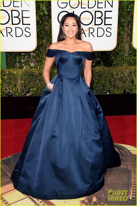 Gina Rodriguez Wows In Gorgeous Gown At Golden Globes 2016 Photo