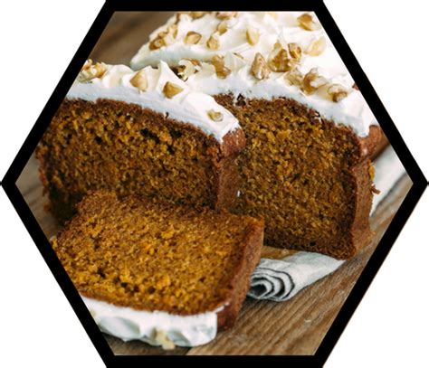 Pumpkin Spice Bread With Ginger Honey Cream Cheese Frosting Stakich