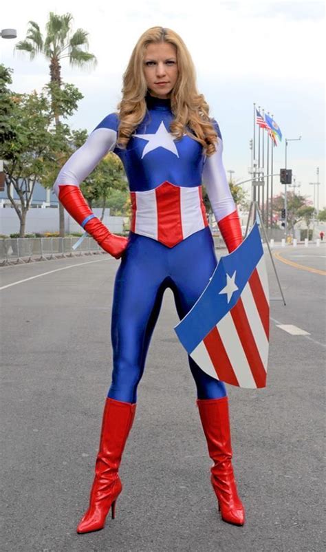 Female Captain America Cosplay Captain America Cosplay Captain