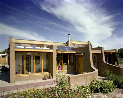 Passive Solar Home Design Energy Efficient Homebuilding Adobe House