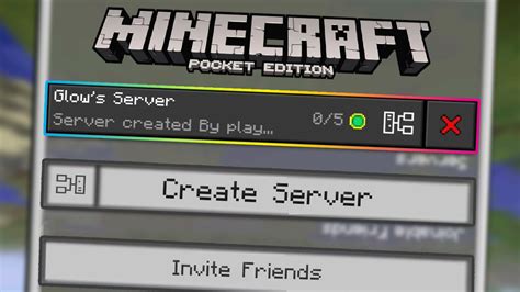 How To Create A Free Server In Mcpe Minecraft Pocket Edition