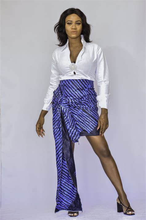 Slay Mama Adire African Batik Skirt Kipfashion