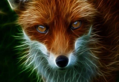 Here are only the best fox wallpapers. Fractal Baby Fox - Other & Animals Background Wallpapers ...