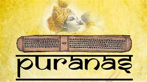 Puranas Bc Literally Means Ancient Old And It Is A Vast