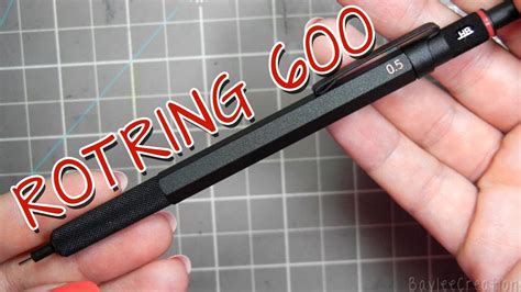 You can reuse this answer creative commons license. Pencil Review: Rotring 600 - YouTube