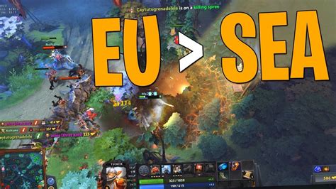 Eu Greater Than Sea Dota 2 Techies Full Match Youtube