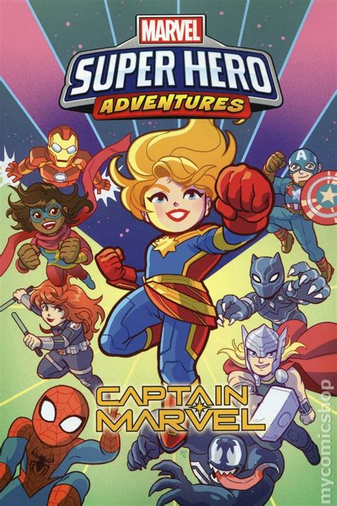 Marvel Super Hero Adventures Captain Marvel Tpb 2019 Marvel Comic Books