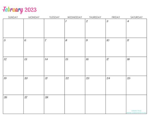 Customized Editable 2023 Free Printable Calendars My Blog