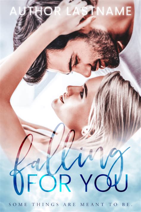 Falling For You Premade Cover By Angela Haddon Romance Book Cover Design