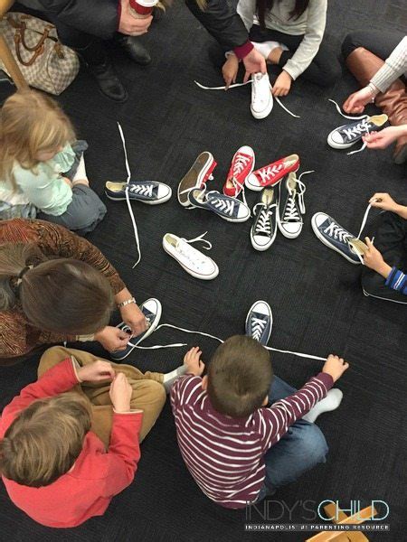 Take note if your child complains of blurry vision. Did you know Nordstrom has a kids shoe tying clinic ...