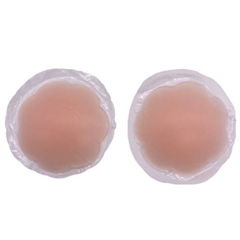Pair Silicone Nipple Covers Reusable Self Adhesive Gel Invisible Bra