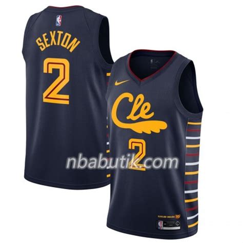 Nba Mænd Trøje Cleveland Cavaliers Collin Sexton 2 Nike 2019 20 City Edition Swingman