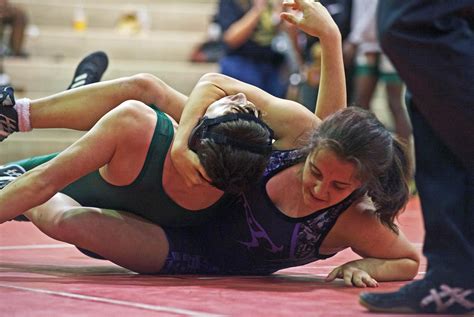 Wellington Year Old Wrestler Demonstrates Her Might On The Mat Sun Sentinel