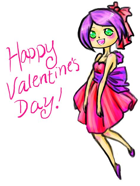 Valentines Day Chibi By Silverblueroses On Deviantart