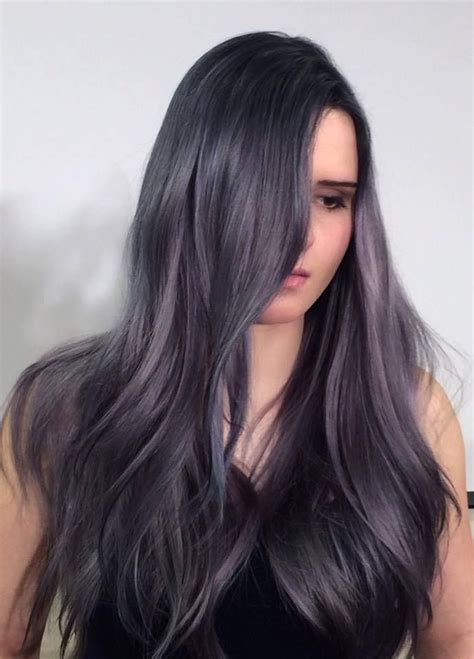 The melting from the dark to light creates dimension. 21 best Grey Purple Hair images on Pinterest | Hair colors ...