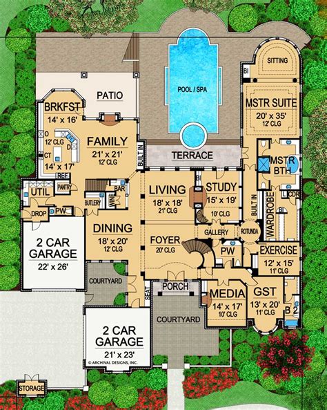 Mansion Floor Plans Buildi