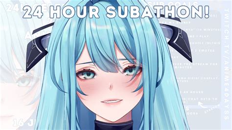 🔴 Live Anime4days ♡ Partner Push On Twitter 🔴live Now🔴 The 24 Hour Subathon Begins Lets