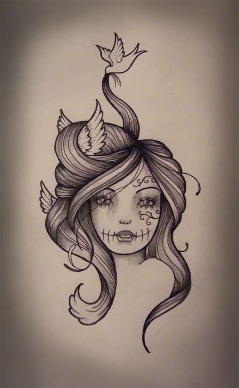 Country Girl Tattoo Designs