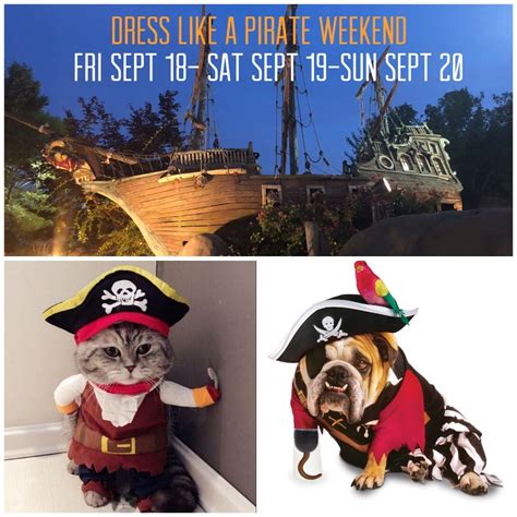 Sep 18 Dress And Talk Like A Pirate Weekend Sept 18 20 At Aurora
