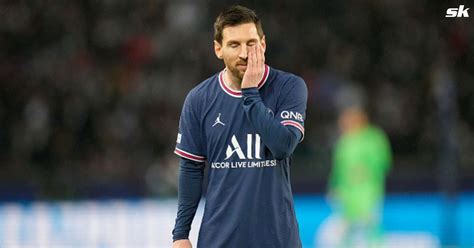 i remember leaving them at school and leaving crying psg superstar lionel messi explains the