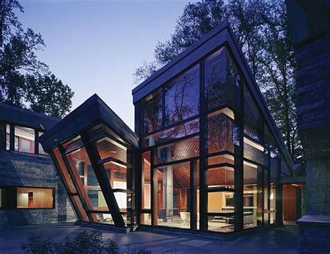 Modern Glass House Design From David Jameson Architect Viahousecom