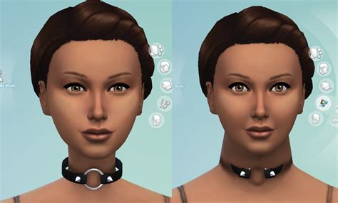 Making A Collar That Stretches Sims 4 Studio