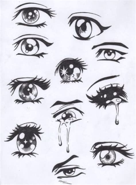 Cute Anime Eyes Drawing At Explore Collection Of