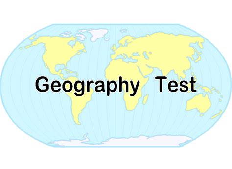 Free Posters And Signs Geography Test