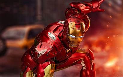 Iron Ironman Superheroes Battle 4k Resolution Desktop